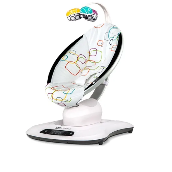Кресло-качалка мама 4moms MamaRoo 4.0, Мульти плюш — главный ракурс