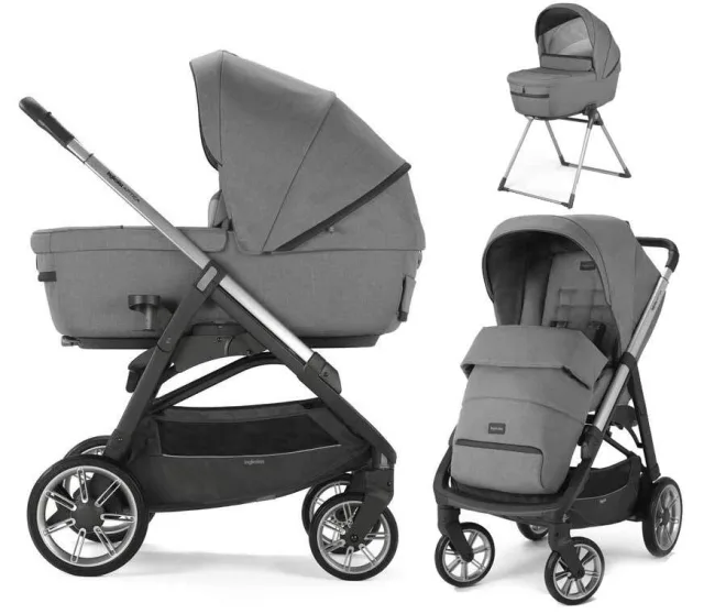 Детская коляска Inglesina Aptica System Duo 2 в 1 на шасси Aptica Graphite — фото 1