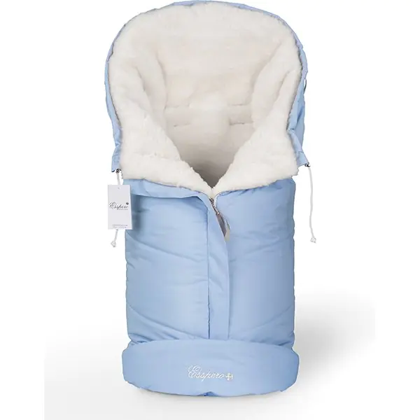 Конверт в детскую коляску Esspero Sleeping Bag White 100% шерсть — фото 1