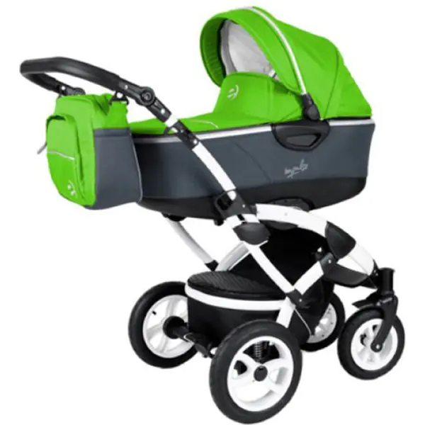 Детская коляска Tutic Impulse 2 в 1, шасси White — главный ракурс