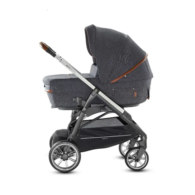 Детская коляска Inglesina Aptica System Quattro 4 в 1 на шасси Aptica Graphite Cuoio — фото 3