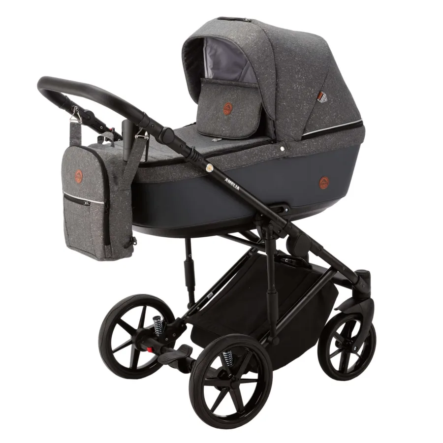 Детская коляска Adamex Amelia Lux 3 в 1 — главный ракурс
