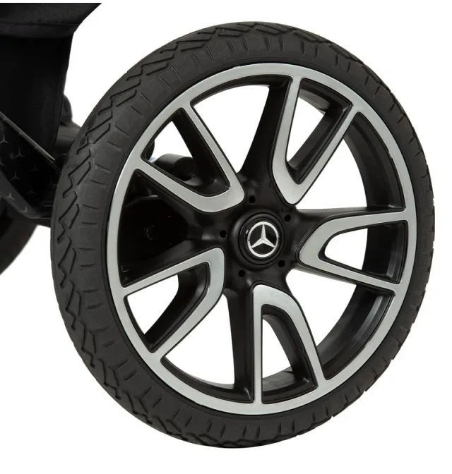Детская коляска Hartan Mercedes Benz Avantgarde GTX 2 в 1 на коричневой раме — фото 9