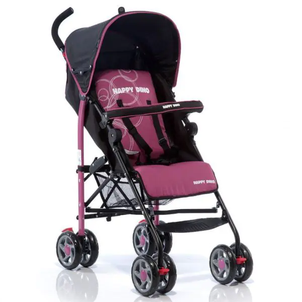 Детская коляска-трость Geoby Happy Dino LD399E — главный ракурс