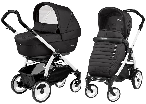 Детская коляска Peg-Perego Book Plus Completo 3 в 1, шасси White — фото 16