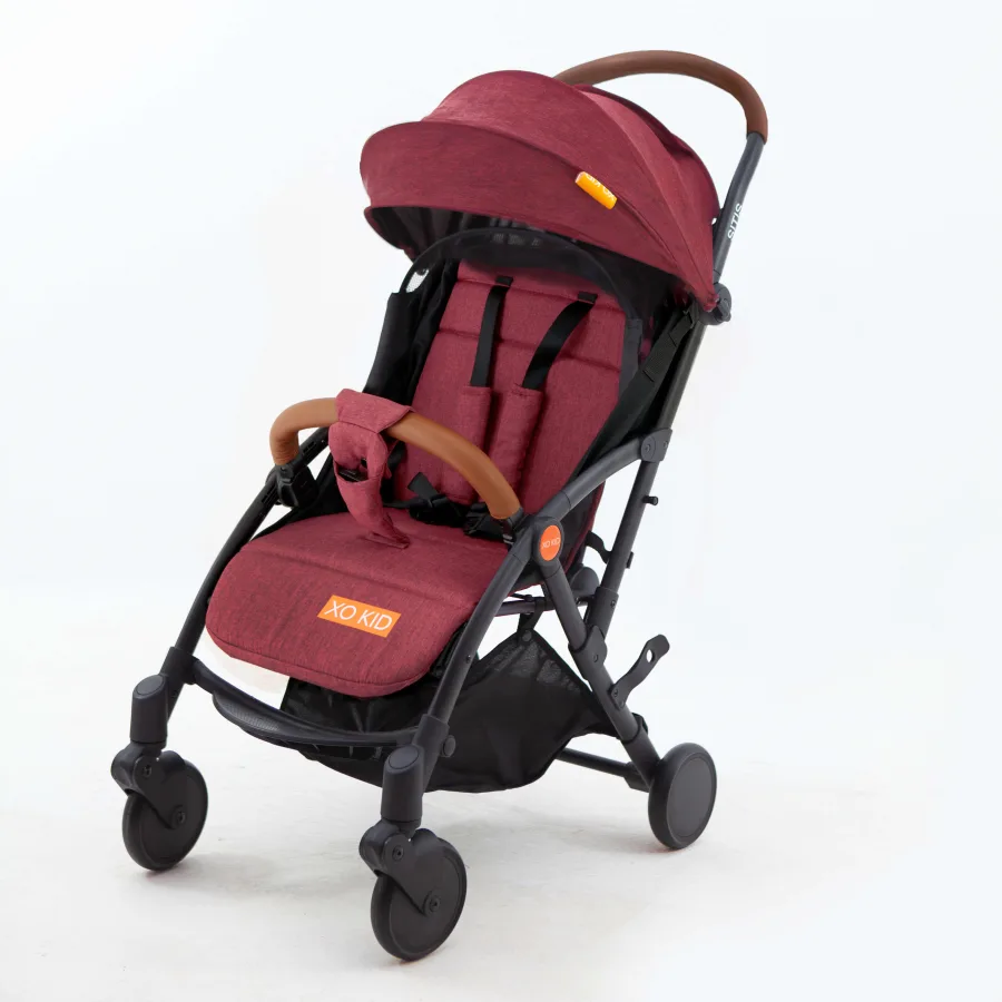 Детская прогулочная коляска XO KID Sitis, red — главный ракурс