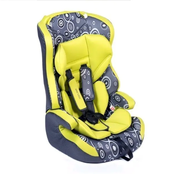 Автокресло Babyhit BBC-513 Log's Seat, Черно-белый с лошадками — главный ракурс