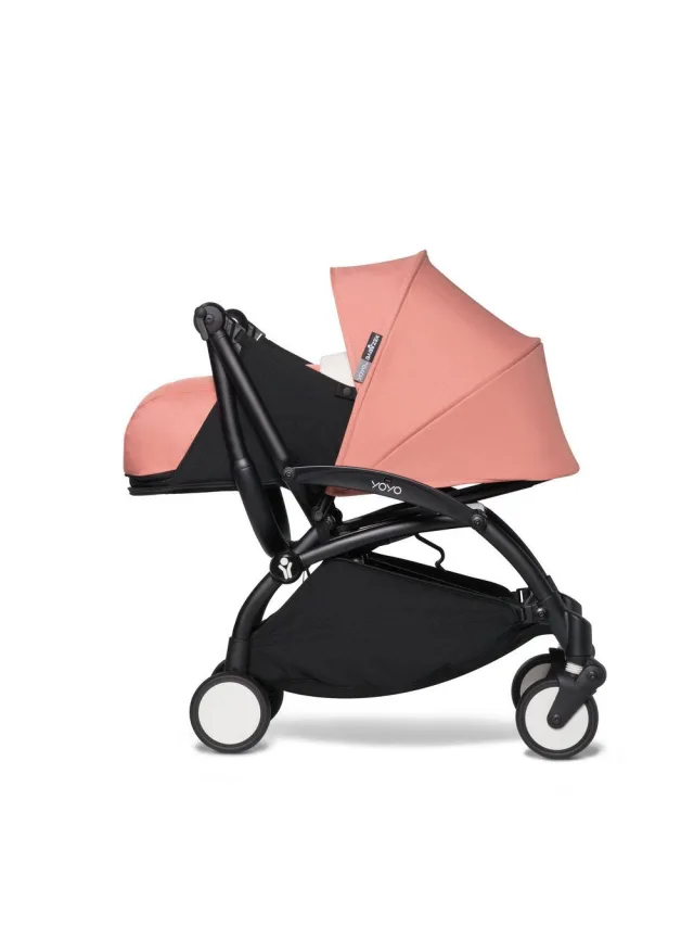 Детская коляска Babyzen Yoyo 2 Newborn Pack 2 в 1 на черной раме — фото 8