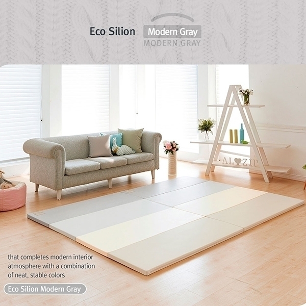 Детский игровой складывающийся коврик AlzipMat Silion Mat G SM-200G — фото 21