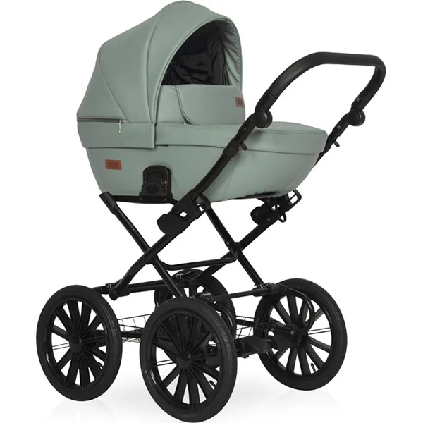 Детская коляска Riko Basic Aicon Pastel Prestige 2 в 1, экокожа — фото 6