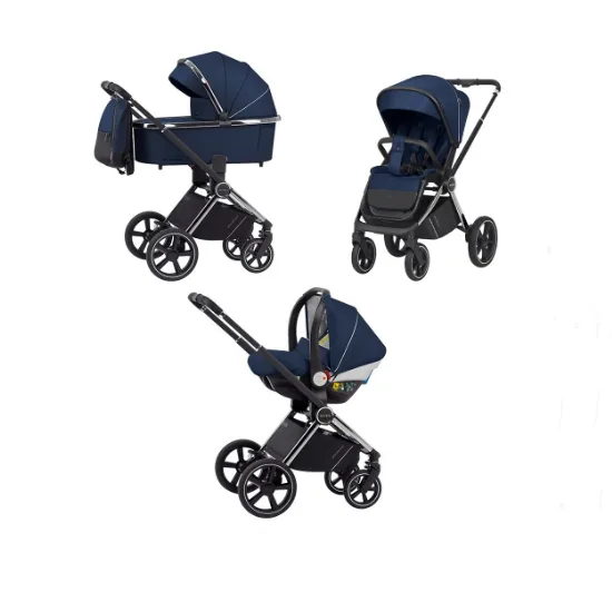 Детская коляска Carrello Ultimo CRL-6512 2023 3 в 1, Arctic Blue — главный ракурс