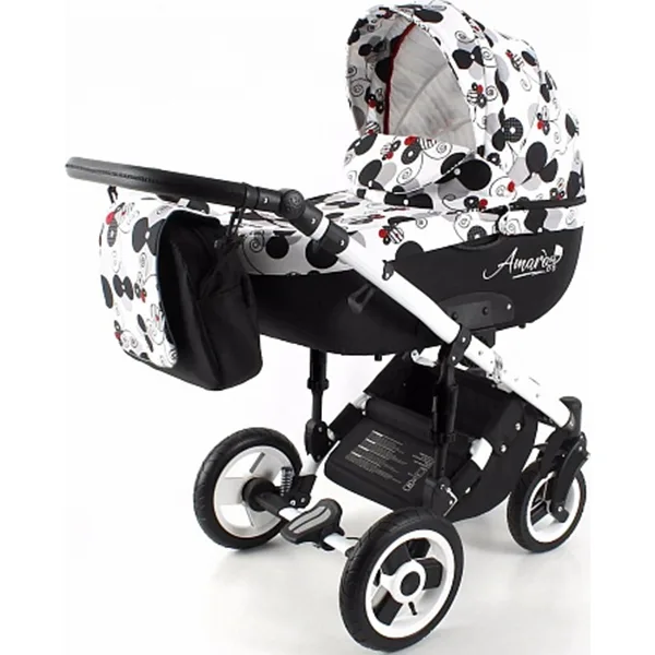 Детская коляска AmaroBaby Soft 2 в 1, Расцветка № 01 — главный ракурс