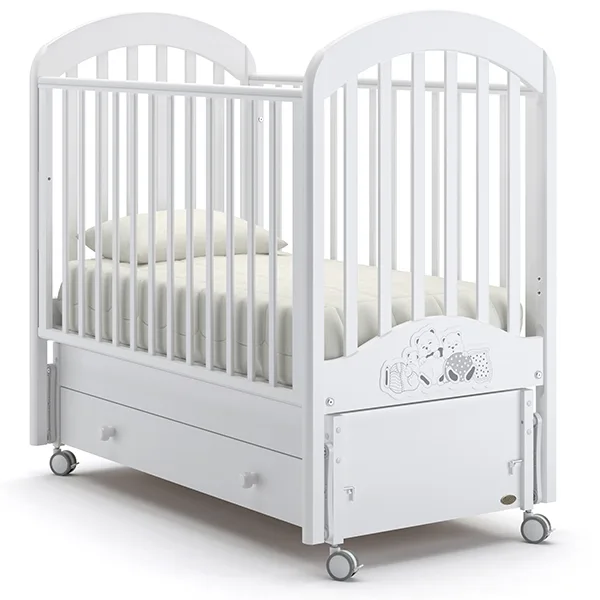 Детская кроватка Nuovita Grano swing, продольный маятник — фото 2