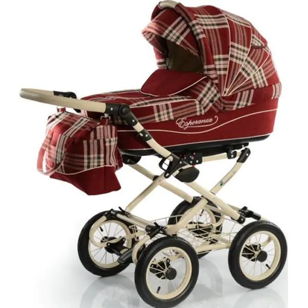 Детская коляска Esperanza Classic Kasheymere 3 в 1 Цвет рамы Black-12 — главный ракурс
