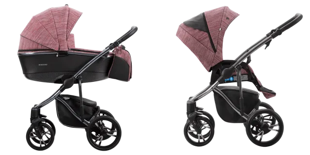 Детская коляска Bebetto Bresso Premium Class Dark 2020 3 в 1 — фото 15