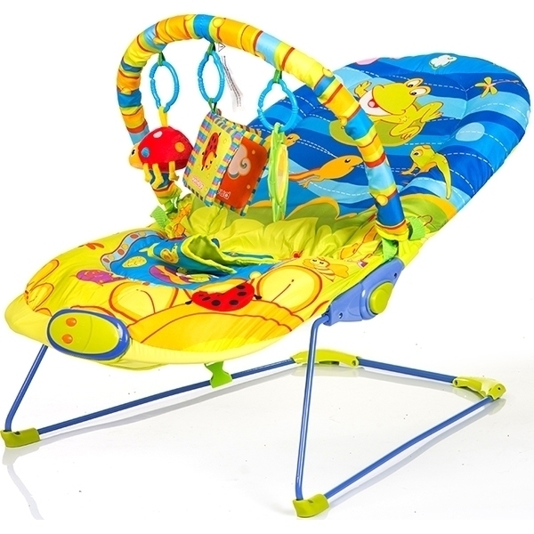 Детский шезлонг Babyhit Счастливый лягушонок BR-02 — фото 2