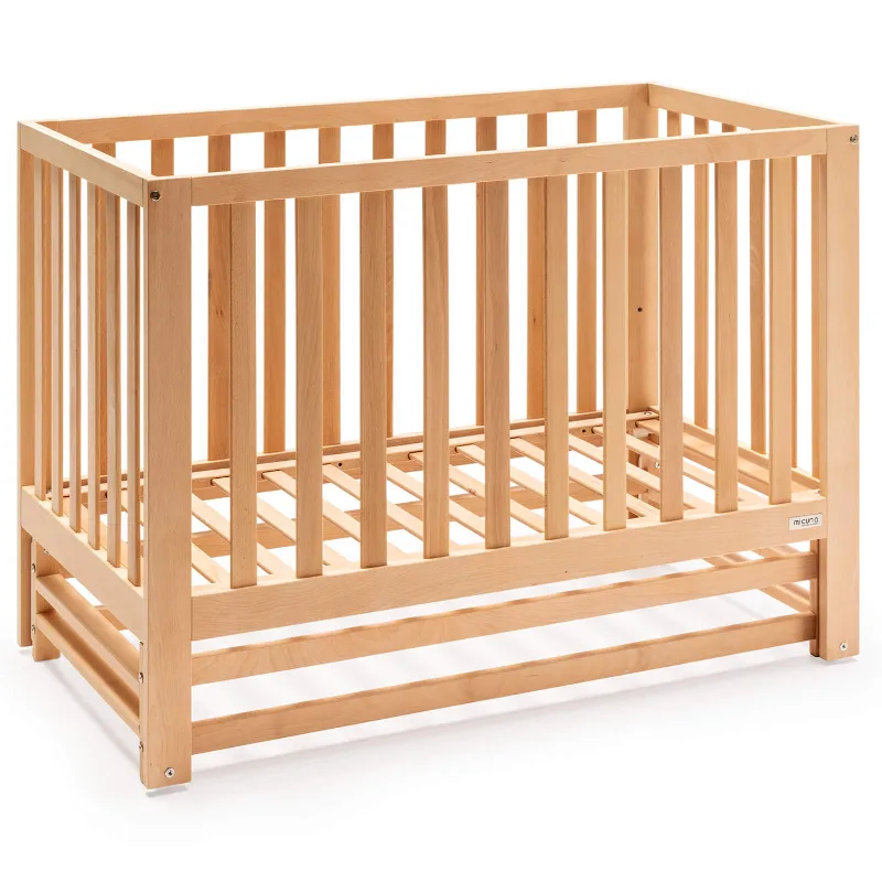 Детская кроватка Micuna Annie 120x60, natural wax — главный ракурс