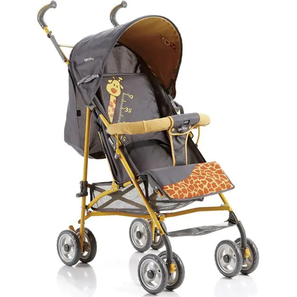 Детская коляска-трость Geoby D208DR-F — главный ракурс