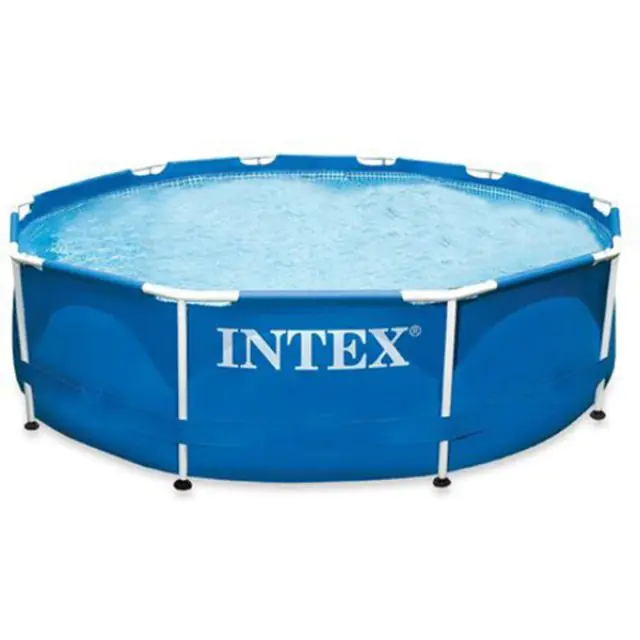 Каркасный семейный бассейн Intex Интекс круглый c56994 — главный ракурс