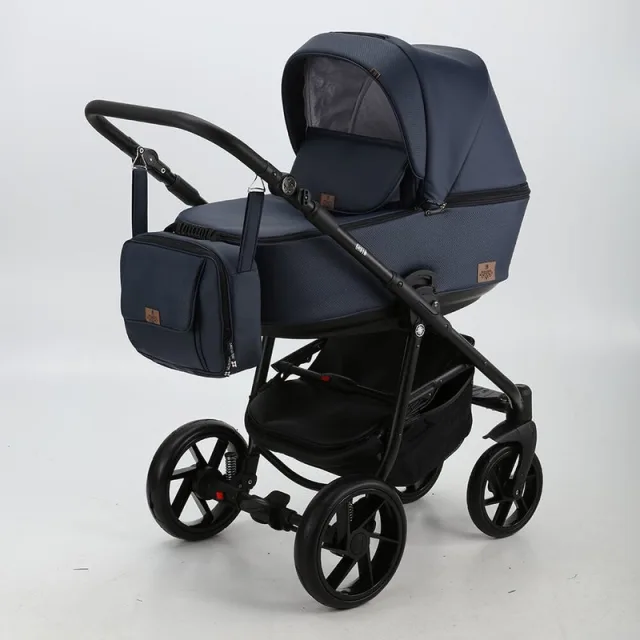 Детская коляска BeBe-Mobile Gusto Deluxe 3 в 1, эко-кожа — фото 10