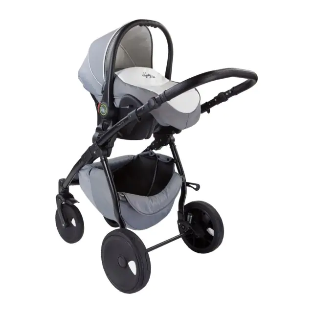 Детская коляска Tutis Zippy New Leather 3 в 1 эко кожа — фото 4
