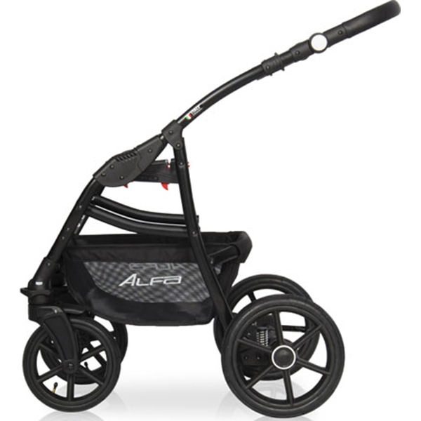 Детская коляска Riko Basic Alfa Ecco 2 в 1, эко-кожа — фото 12