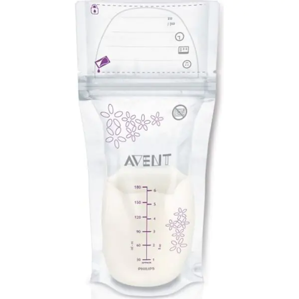 80250 Пакеты для хранения молока Philips Avent VIA SCF603/25 180 мл 25 шт — главный ракурс