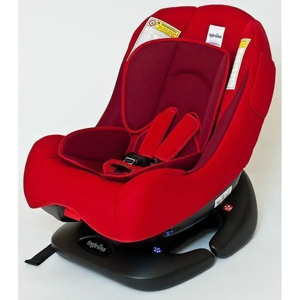 Детское автокресло Inglesina Moovy, Black — главный ракурс