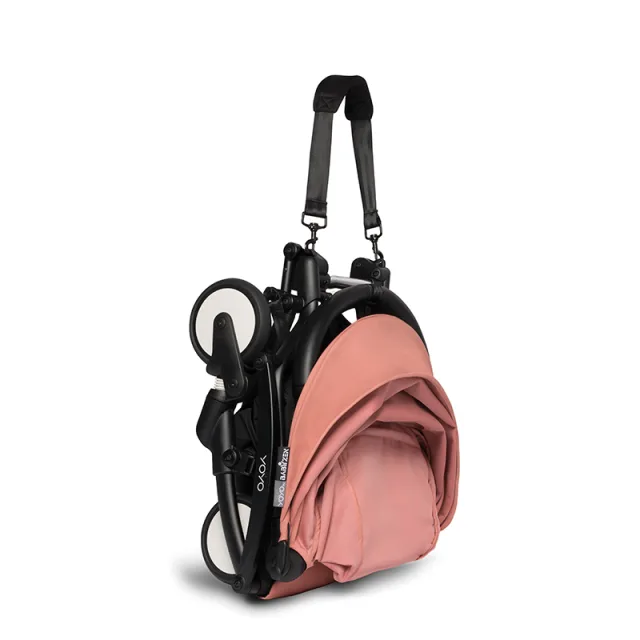 Детская коляска Babyzen Yoyo 2 Newborn Pack 2 в 1 на черной раме — фото 9