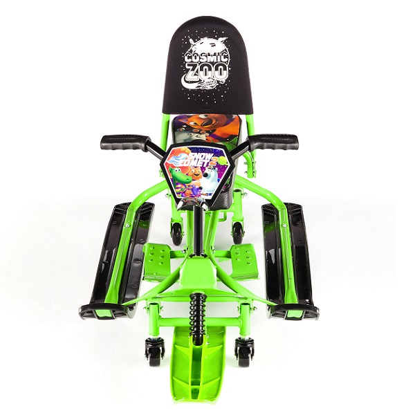 Детский снегокат-трансформер с колесиками и спинкой Small Rider Snow Comet 2 — фото 4