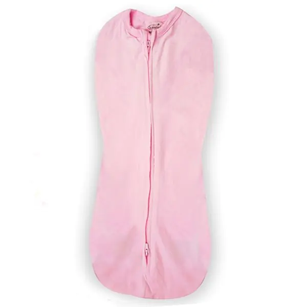 54540 Summer Infant Конверт для пеленания новорожденных на молнии Swaddlepod размер S Розовый — главный ракурс