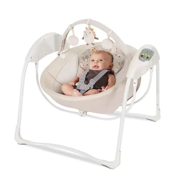 Электрокачели Graco Glider Nutmeg and Spike Грако Глайдер Натмег энд Спайк — фото 2