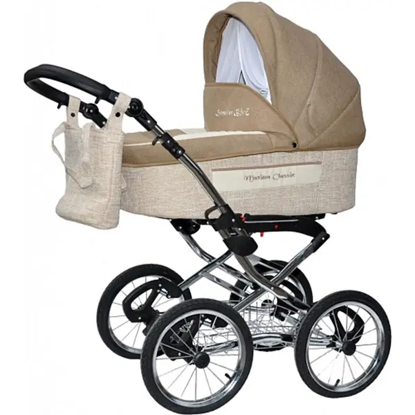 Коляска-люлька для новорожденного Stroller B&E Maxima Classic — фото 1