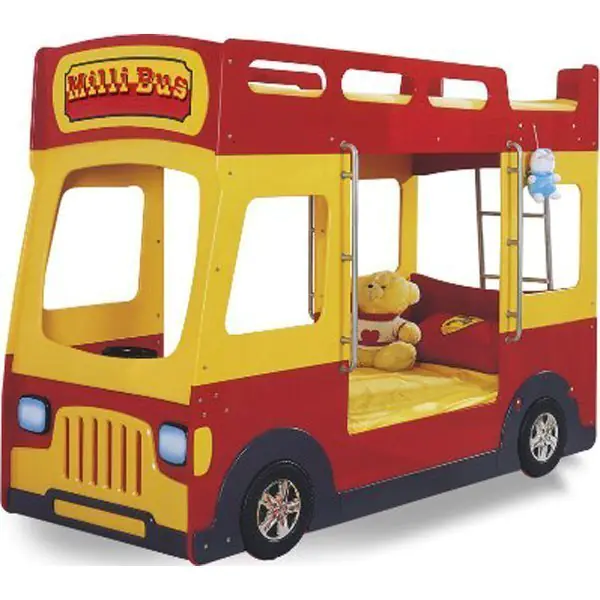 Двухъярусная кровать Milli Willi Bus — главный ракурс