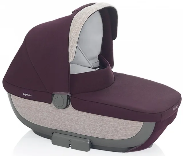 Детская коляска-люлька Inglesina Quad на шасси Quad XT Black — фото 3
