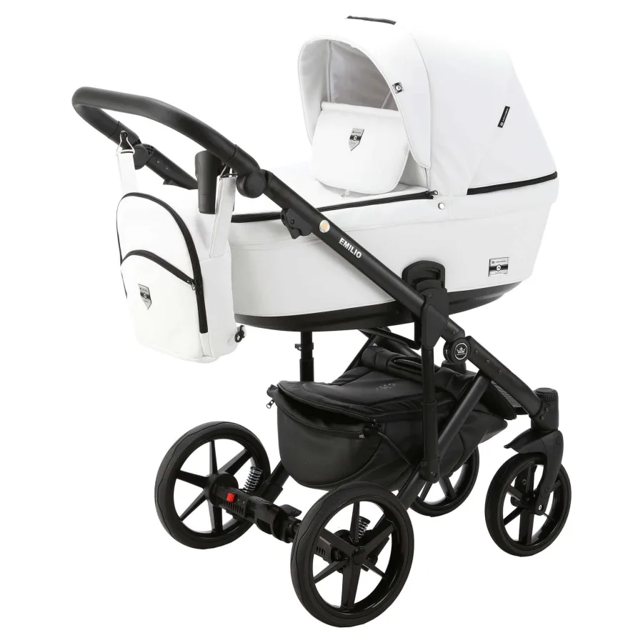 Детская коляска Adamex Emilio Deluxe 2 в 1 — главный ракурс