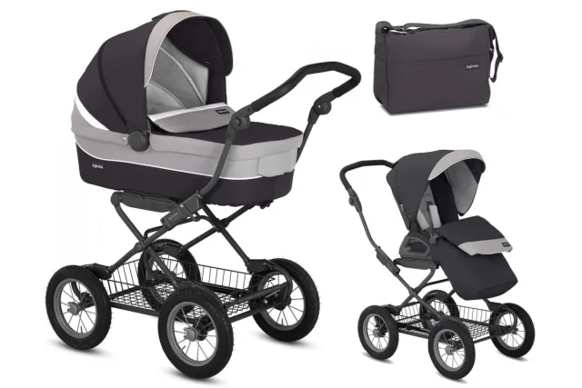 Детская коляска Inglesina Sofia 2 в 1 на шасси Ergobike Slate — фото 13
