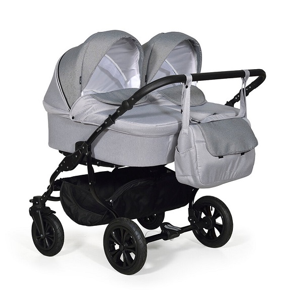 Детская коляска для двойни Indigo Charlotte Duo 2 в 1 — фото 11