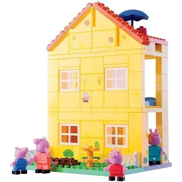 Конструктор Smoby Любимый Дом Peppa Pig, 107 деталей, 1/4 арт. 57078 — фото 4