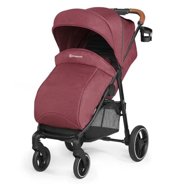 Детская прогулочная коляска Kinderkraft Grande LX — фото 4