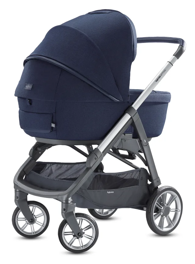 Детская коляска Inglesina Aptica System Quattro 4 в 1 на шасси Aptica Graphite Blue Navy — фото 8