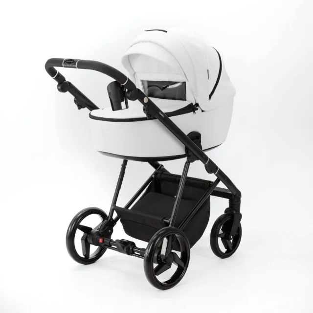 Детская коляска Adamex Blanc Deluxe 2 в 1 — фото 2