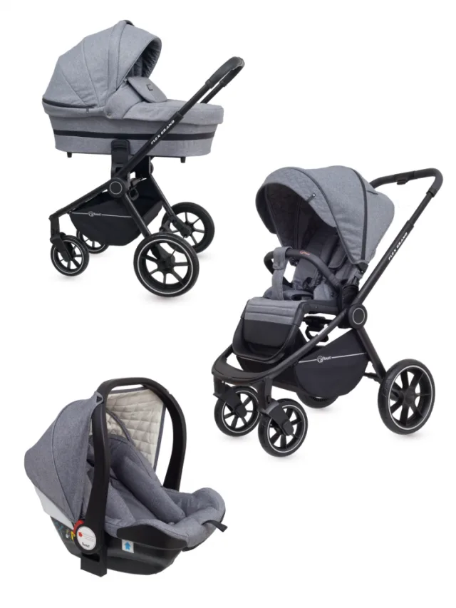Детская коляска Rant Flex Grand PU 3 в 1 — фото 15