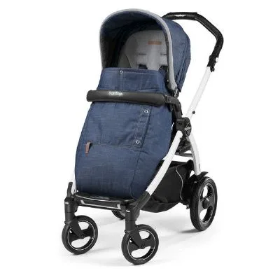 Детская прогулочная коляска Peg-Perego Book S Plus Pop-Up, шасси White — фото 21