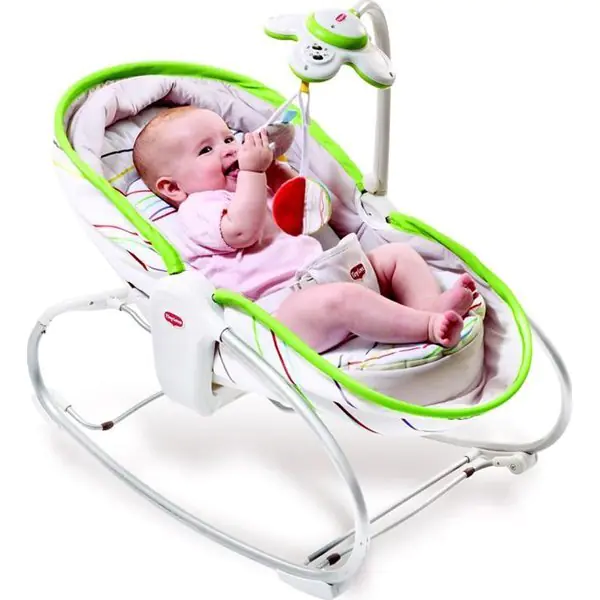 455 Баунсер Tiny Love Сад 3 в 1 Второе поколение — главный ракурс