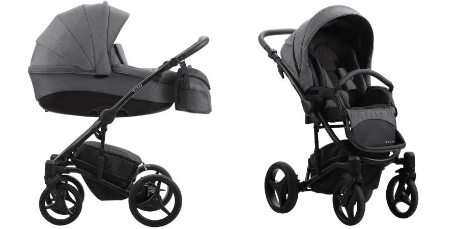 Детская коляска Bebetto Tito 2020 2 в 1 — главный ракурс