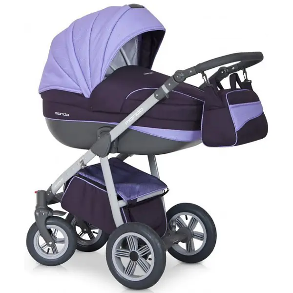 Детская коляска Expander Mondo Grey 3 в 1 — главный ракурс