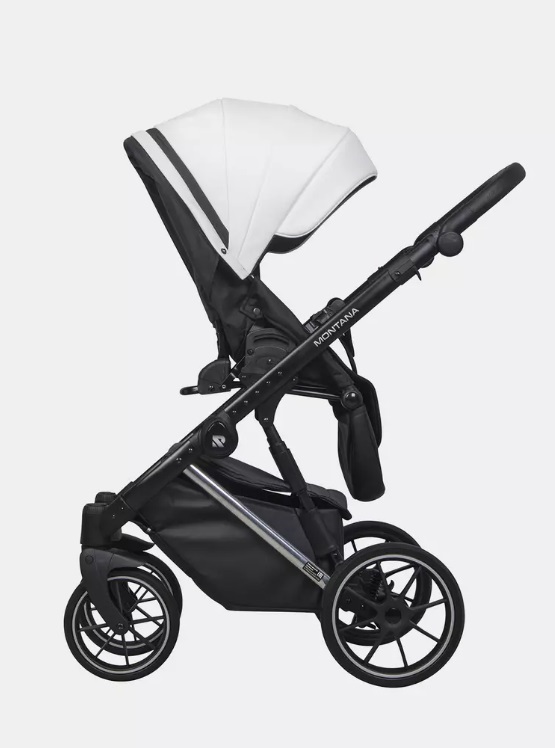 Детская коляска Riko Basic Montana Premium Silver 2 в 1 — фото 6