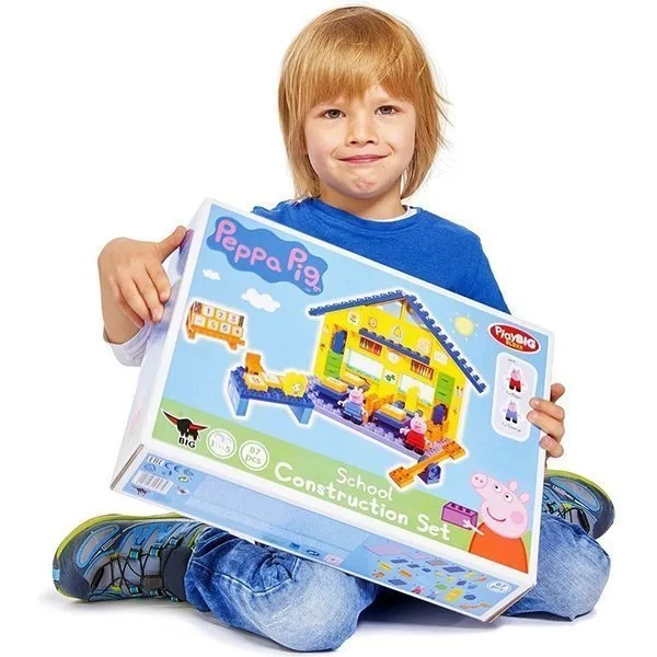 Конструктор Smoby Школа Peppa Pig, 87 деталей, 1/6 арт. 57075 — фото 4