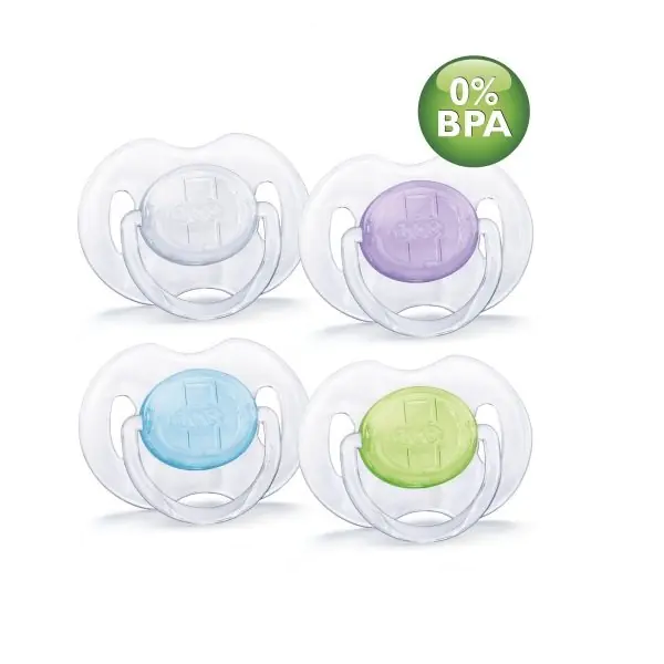 Силиконовaя пустышкa Philips Avent Классика, 6-18 мес., 86140, SCF170/22, 2 штуки — главный ракурс